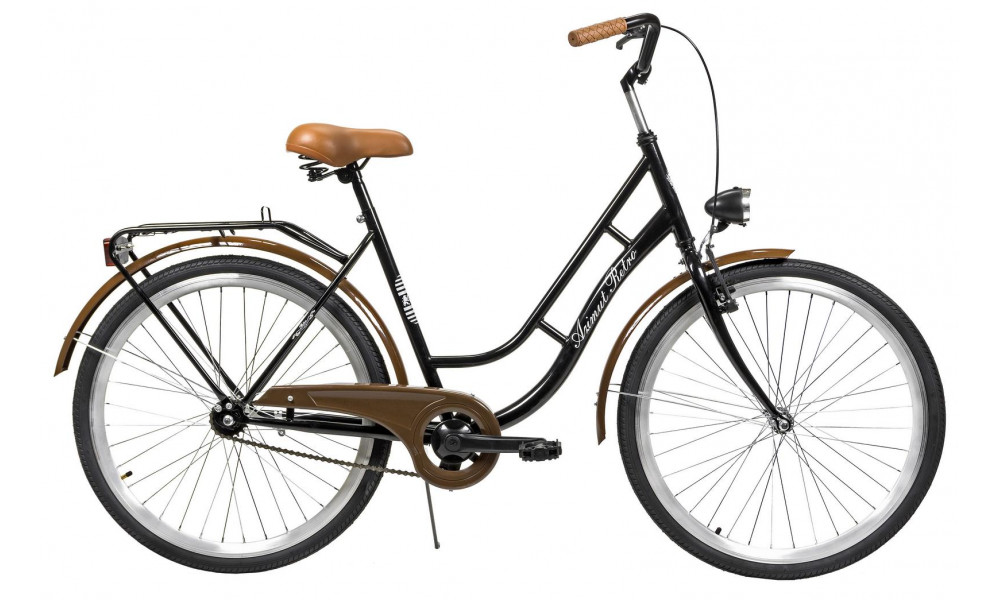 Polkupyörä AZIMUT Retro 26" 2025 black - 1