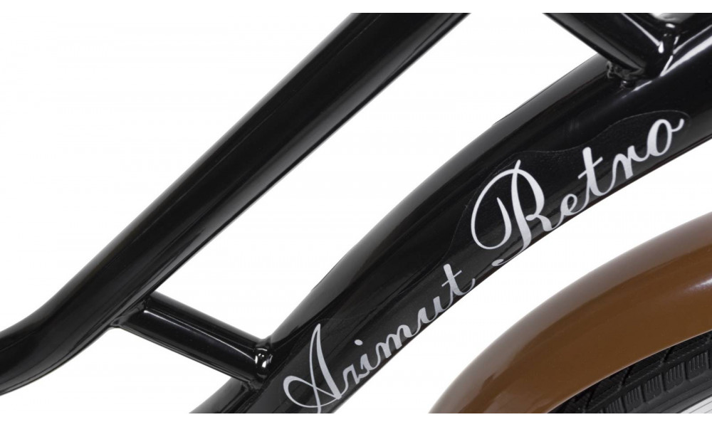 Polkupyörä AZIMUT Retro 26" 2025 black - 6