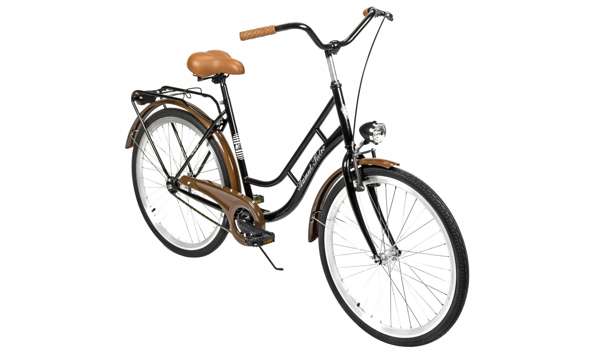 Polkupyörä AZIMUT Retro 26" 2025 black - 7