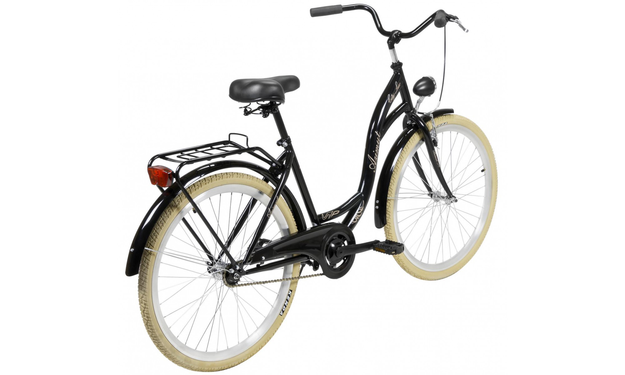 Polkupyörä AZIMUT City Lux 26" 2025 black-cream - 2