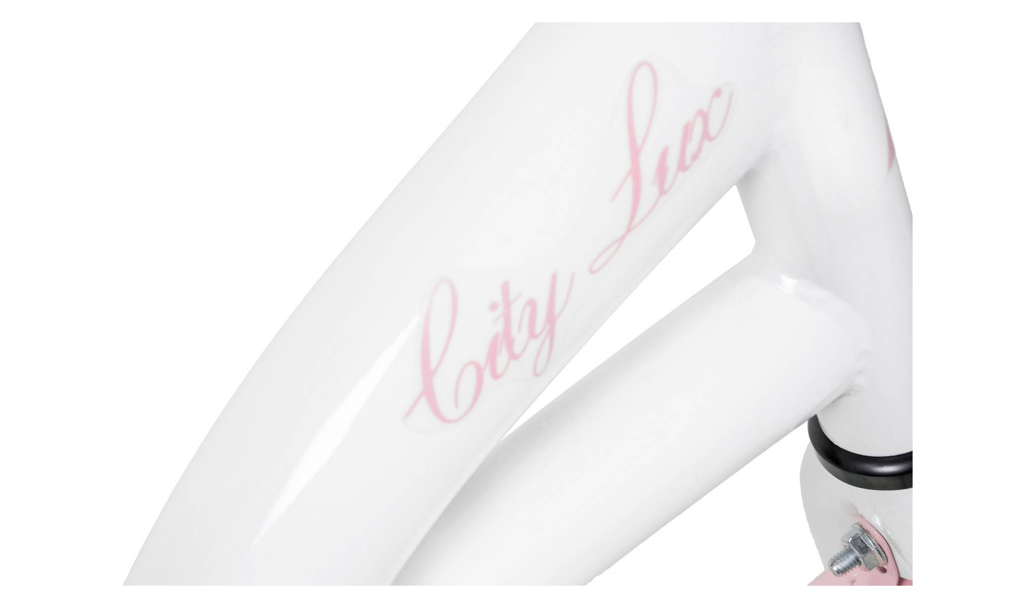 Polkupyörä AZIMUT City Lux 26" 2025 white-pink - 5