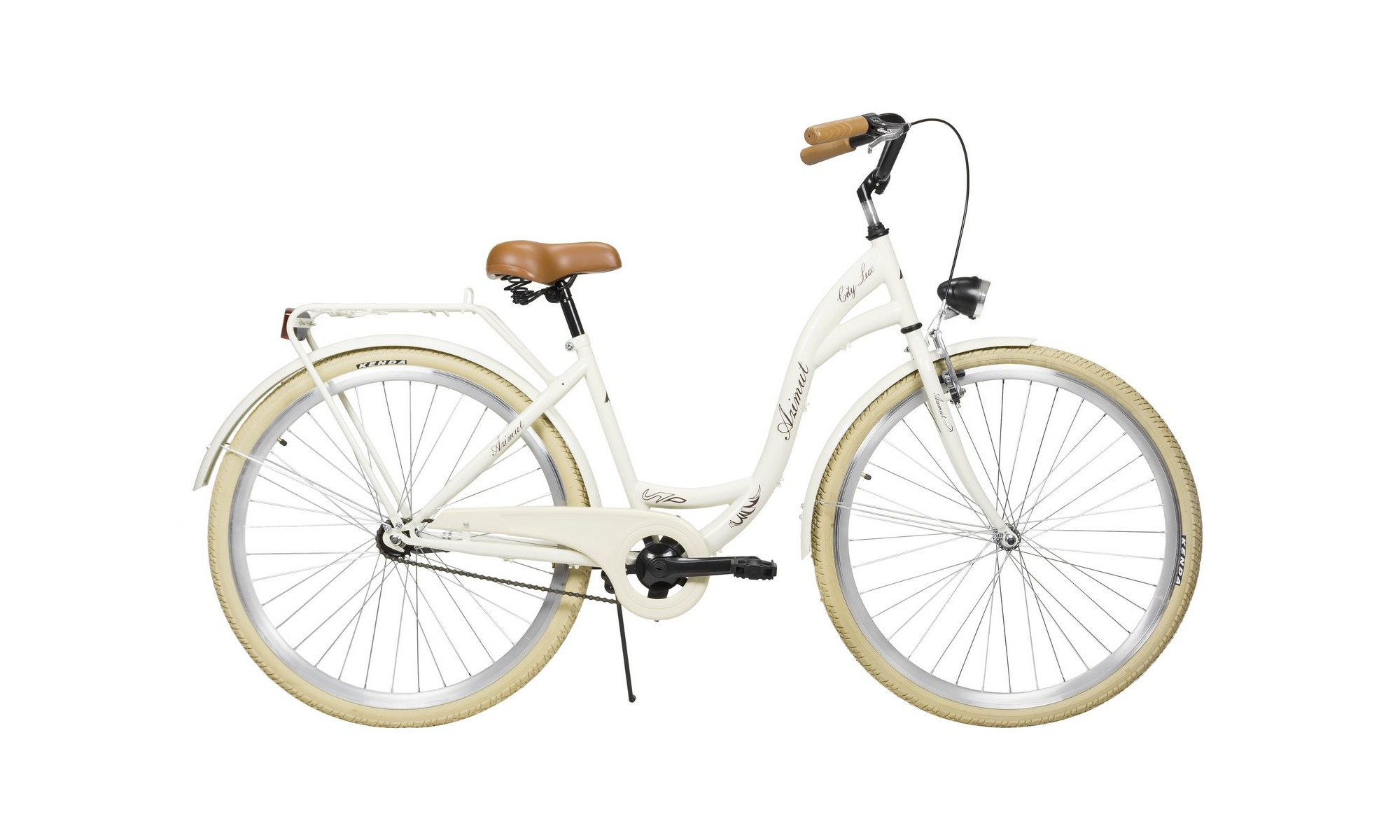 Polkupyörä AZIMUT City Lux 28" 2025 light cream - 1