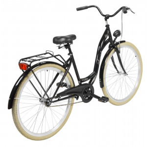 Polkupyörä AZIMUT City Lux 28" 2025 black-cream