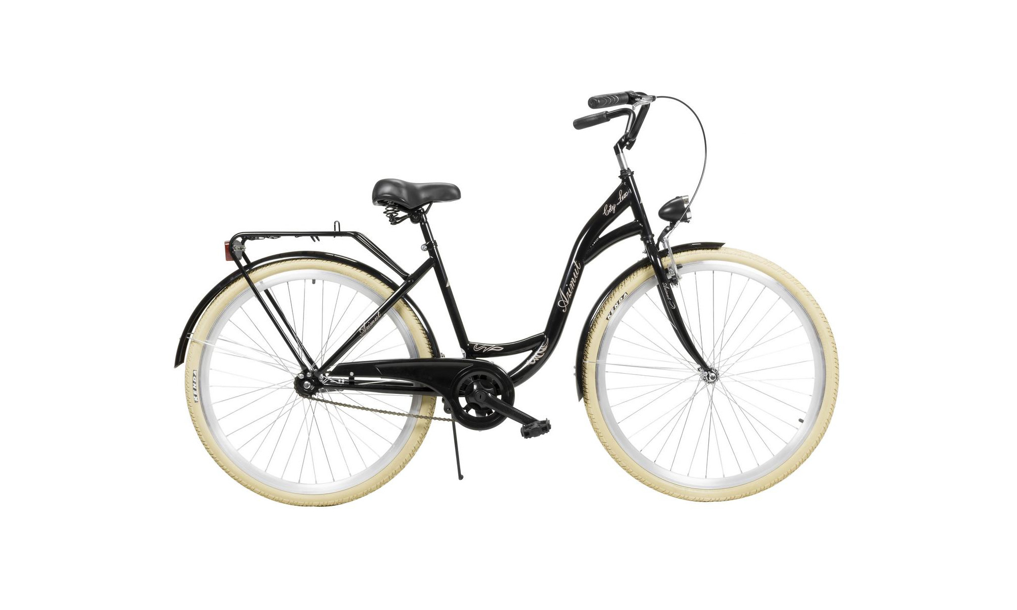Polkupyörä AZIMUT City Lux 28" 2025 black-cream - 3