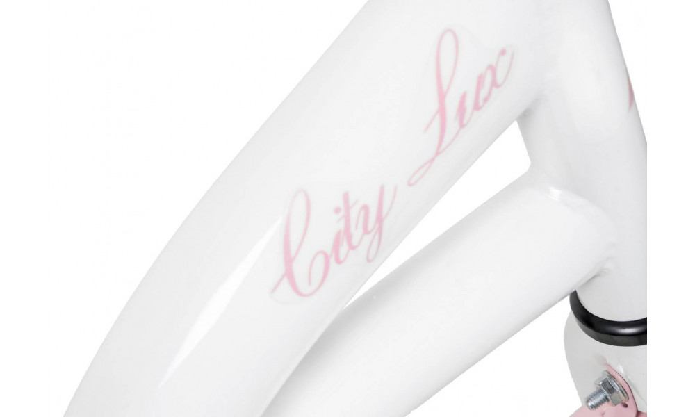 Polkupyörä AZIMUT City Lux 28" 2025 white-pink - 1