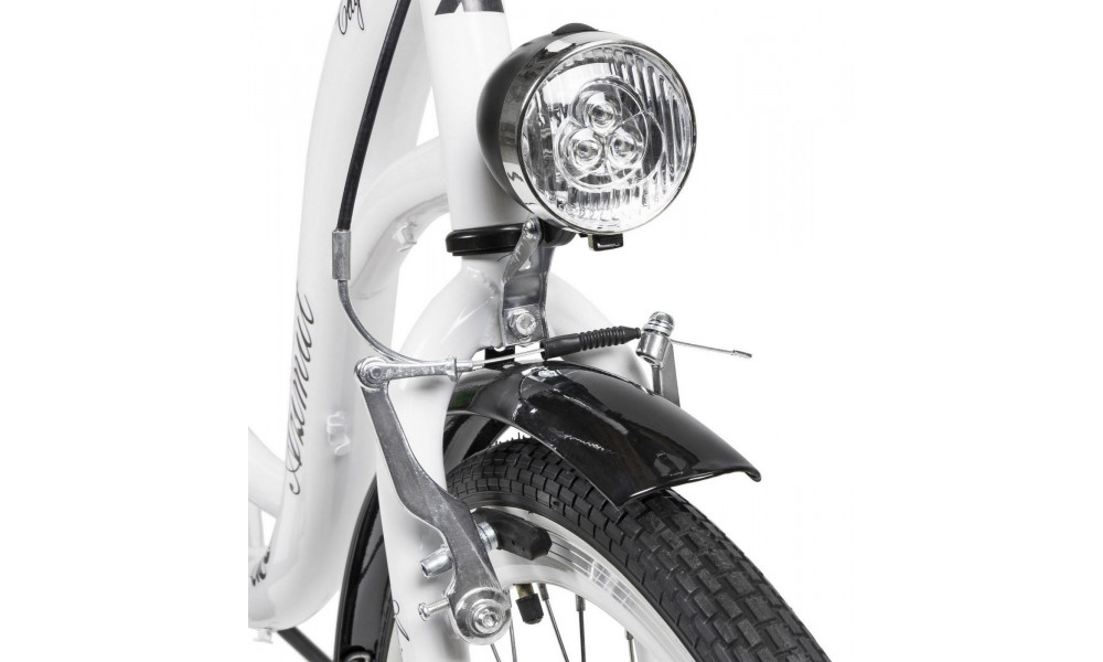 Polkupyörä AZIMUT City Lux 28" 2025 white-black - 3