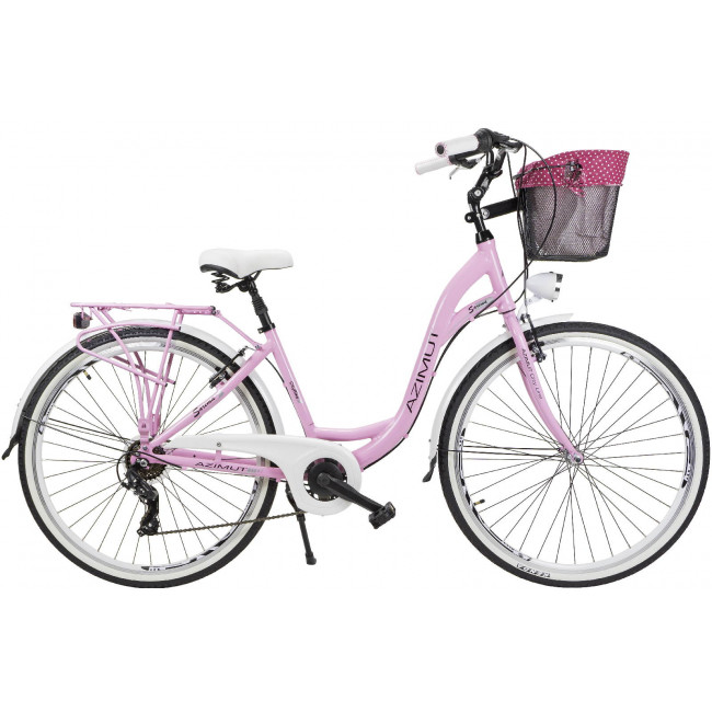 Polkupyörä AZIMUT Sarema 26" ALU TX-7 2024 pink