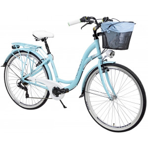 Polkupyörä AZIMUT Sarema 28" ALU TX-6 2023 turquoise