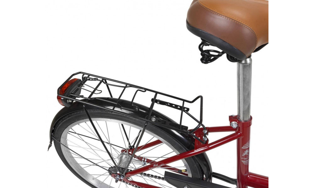 Polkupyörä AZIMUT Fold 24" 2025 burgund - 4