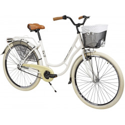 Polkupyörä AZIMUT Retro Lux 28" 2025 light cream
