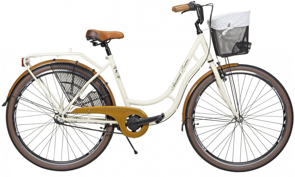 Polkupyörä AZIMUT Holland Retro 28" 3-speed 2025 cream 