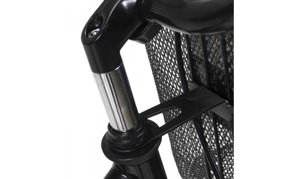 Polkupyörä AZIMUT City Lux 26" 2023 with basket black-cream - 4
