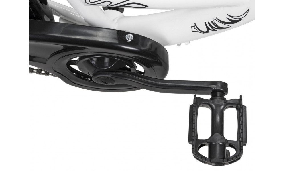 Polkupyörä AZIMUT City Lux 26" 2025 with basket white-black - 4