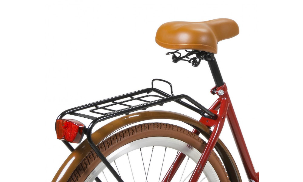 Polkupyörä AZIMUT City Lux 28" 2025 with basket bordo-brown - 7