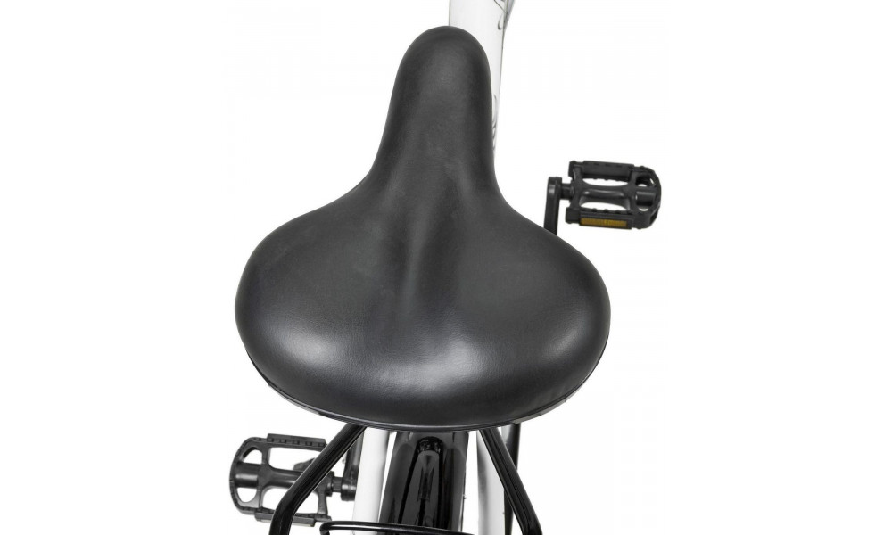 Polkupyörä AZIMUT City Lux 28" 2025 with basket white-black - 5