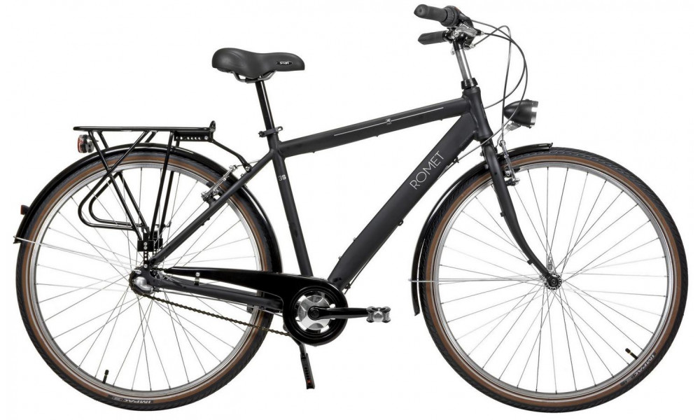 Polkupyörä Romet Grom 3S LTD 28" 2021 black-brown - 1