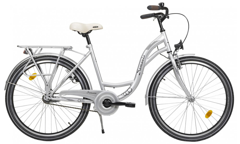 Polkupyörä Romet Samanta 26" 1-speed silver - 2