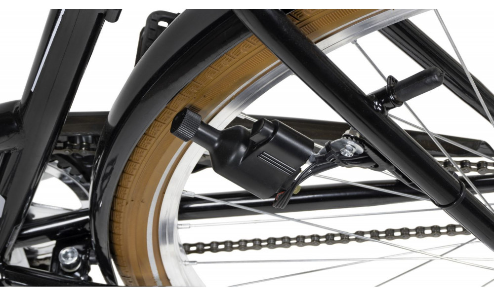 Polkupyörä Romet Angel Lux 28 1-speed 2021 black-brown - 4