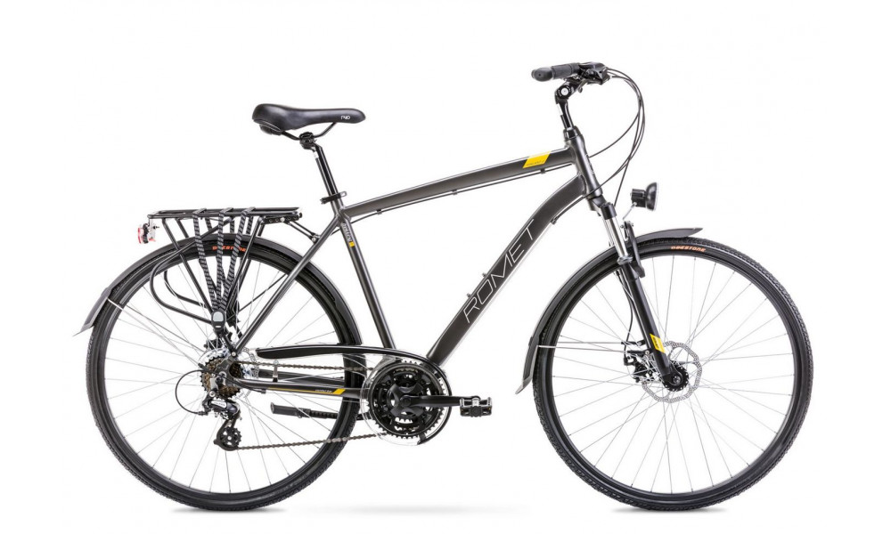 Polkupyörä Romet Wagant 2 28" 2022 graphite-gold - 1