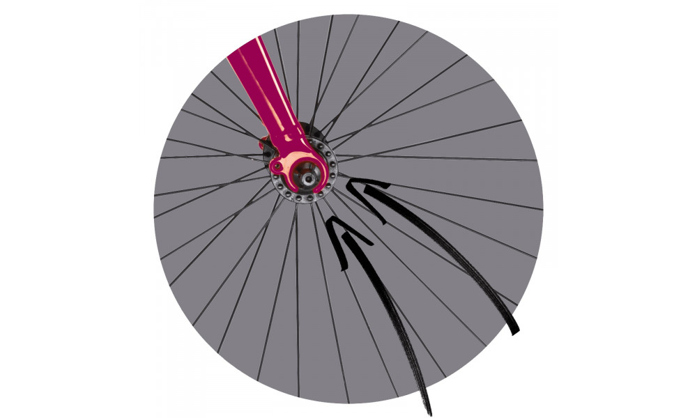 Polkupyörä PUKY S-Pro 20-7 Alu silver berry - 5