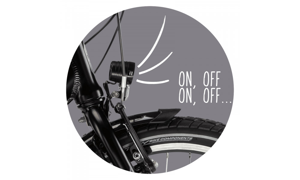 Polkupyörä PUKY Cyke 20-3 Alu black - 7