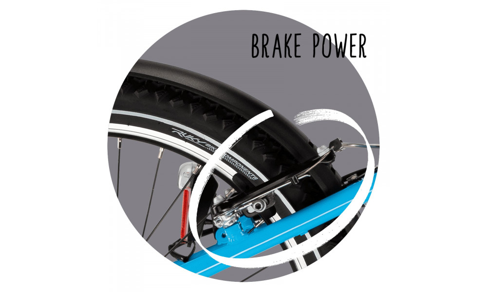 Polkupyörä PUKY Cyke 20-7 Alu Active fresh blue - 5