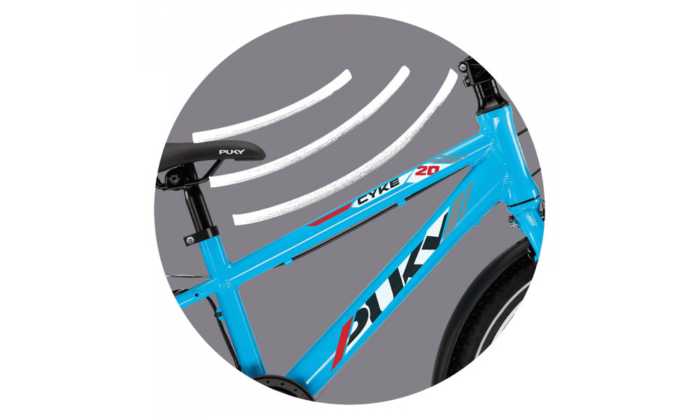 Polkupyörä PUKY Cyke 20-7 Alu Active fresh blue - 6