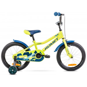 Polkupyörä Romet Tom 16" 2021 green-blue
