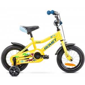 Polkupyörä Romet Tom 12" 2021 yellow-blue