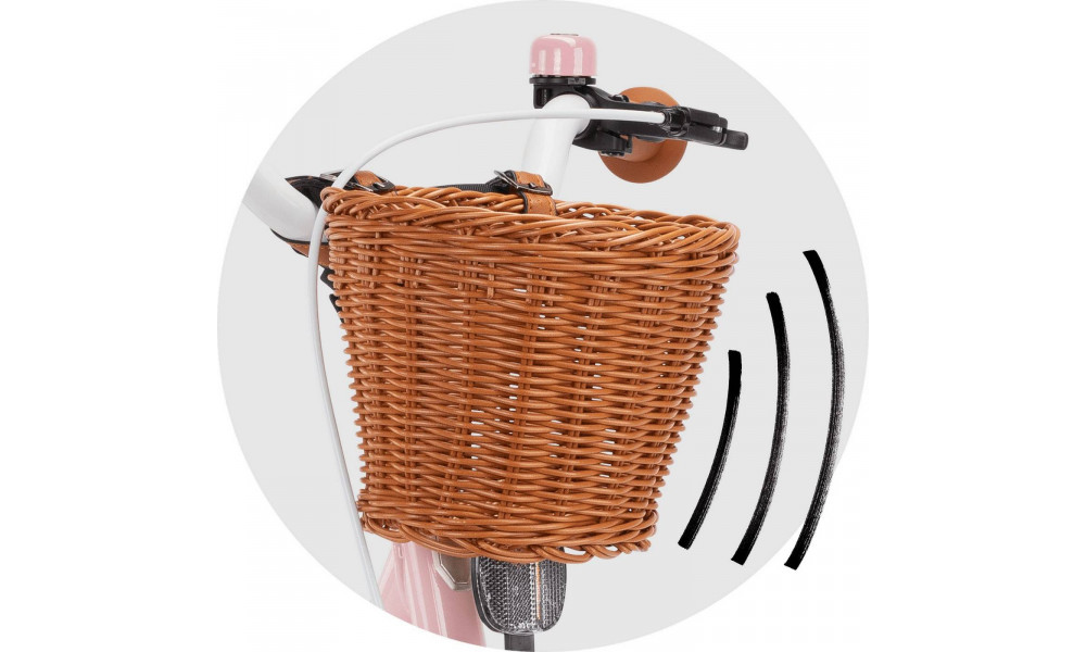 Polkupyörä PUKY Steel Classic 16 retro-rose - 5