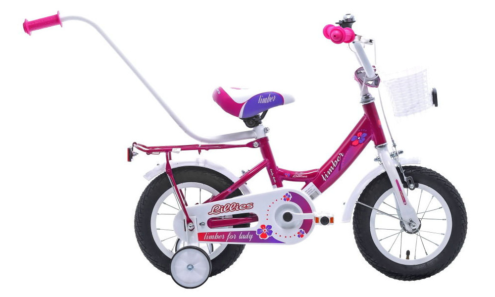 Polkupyörä Monteria Limber 12" dark pink - 1