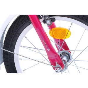 Polkupyörä Monteria Limber 16" white-pink