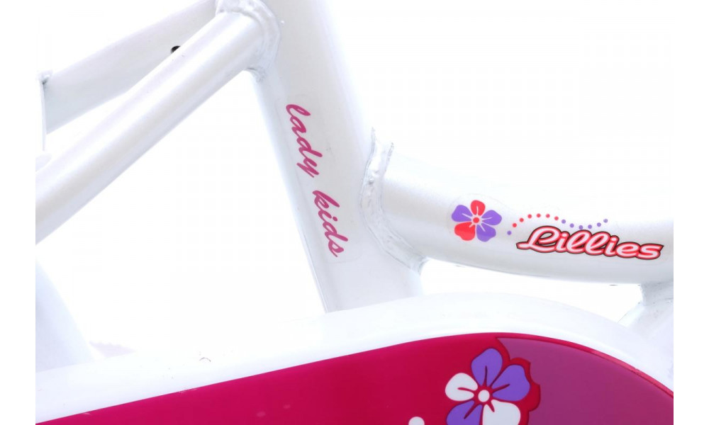 Polkupyörä Monteria Limber 16" white-pink - 6