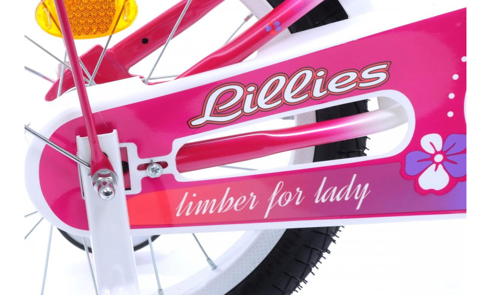Polkupyörä Monteria Limber 16" white-pink - 8
