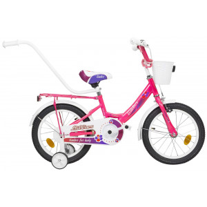 Polkupyörä Monteria Limber 16" neon pink