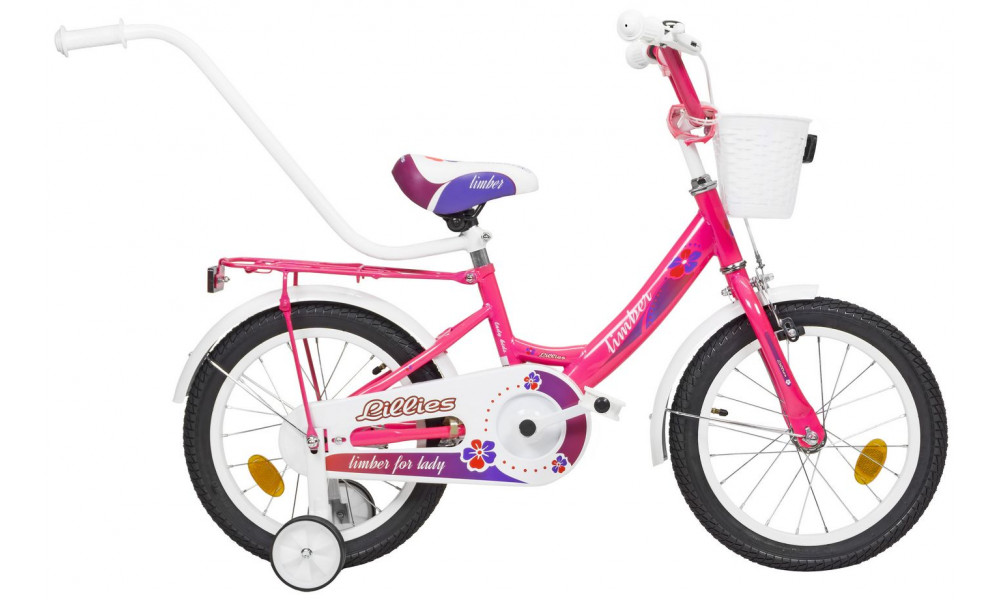 Polkupyörä Monteria Limber 16" neon pink - 2