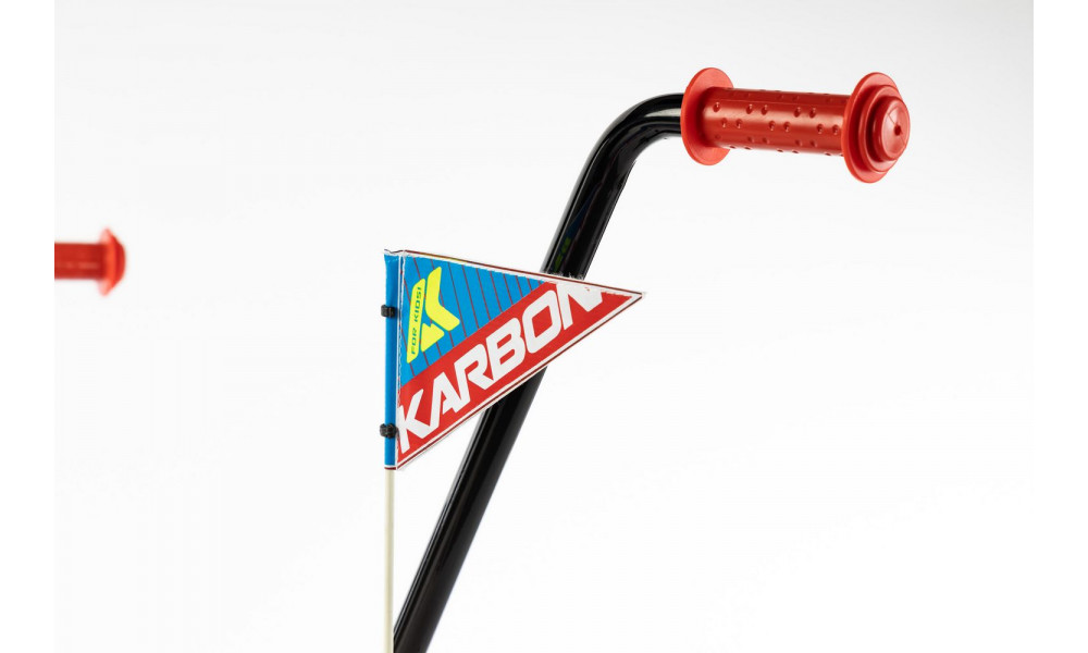 Polkupyörä Karbon Alvin 18 black-red - 4