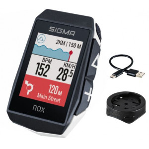 Pyörätietokone SIGMA ROX 11.1 Evo GPS White