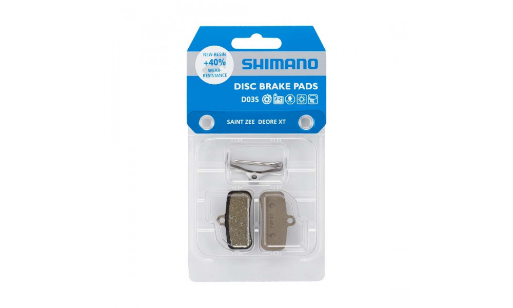 Levyjarrupalat Shimano XT-SAINT-ZEE BR-M8120 (D03S) Resin - 1