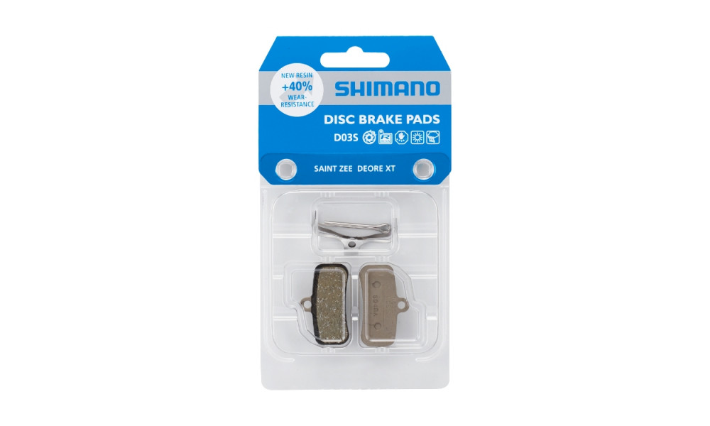 Levyjarrupalat Shimano XT-SAINT-ZEE BR-M8120 (D03S) Resin - 2