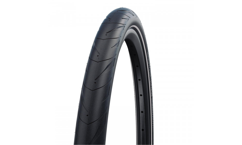 Padanga 28" Schwalbe Marathon Supreme HS 469, Evo Fold. 42-622 Black-Reflex - 1