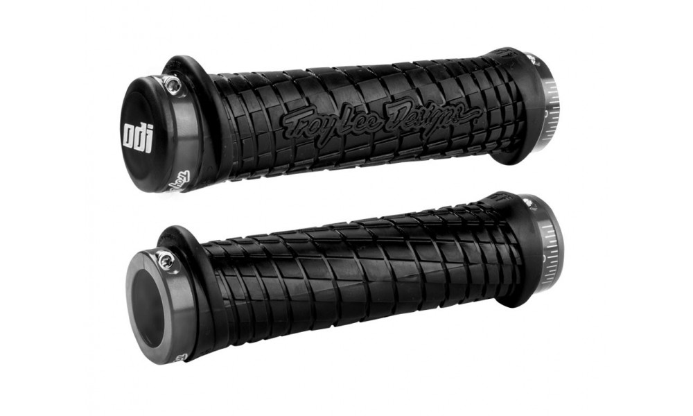 Kädensijat ODI Troy Lee Designs Signature MTB Lock-On Black/Grey 