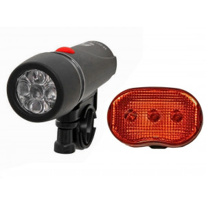 Valosarja Azimut Torch+Oval 5/3LED with batteries