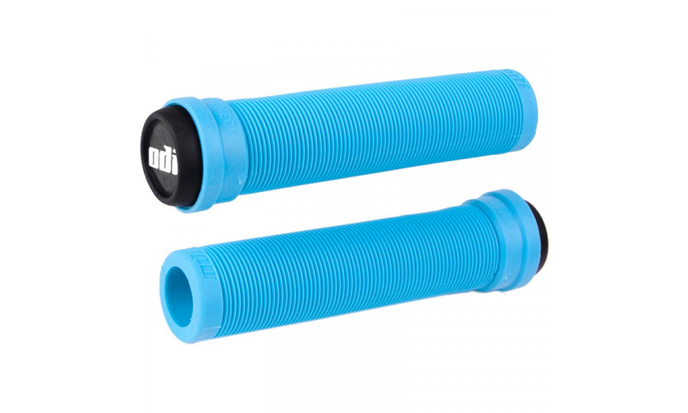 Kädensijat ODI Soft Longneck BMX Flangless 143mm Aqua - 1