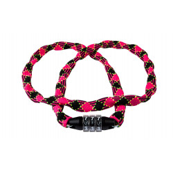 Lukko RFR CMPT chain combination 1200mm neon pink“n“black