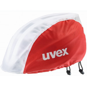 Kypärän sadesuoja Uvex rain cap Bike red-white
