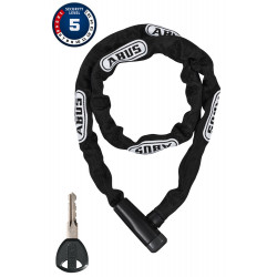 Lukko Abus Steel-O-Chain 5805K/110 black