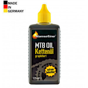 Ketjuöljy Hanseline MTB OIL with graphite 125ml