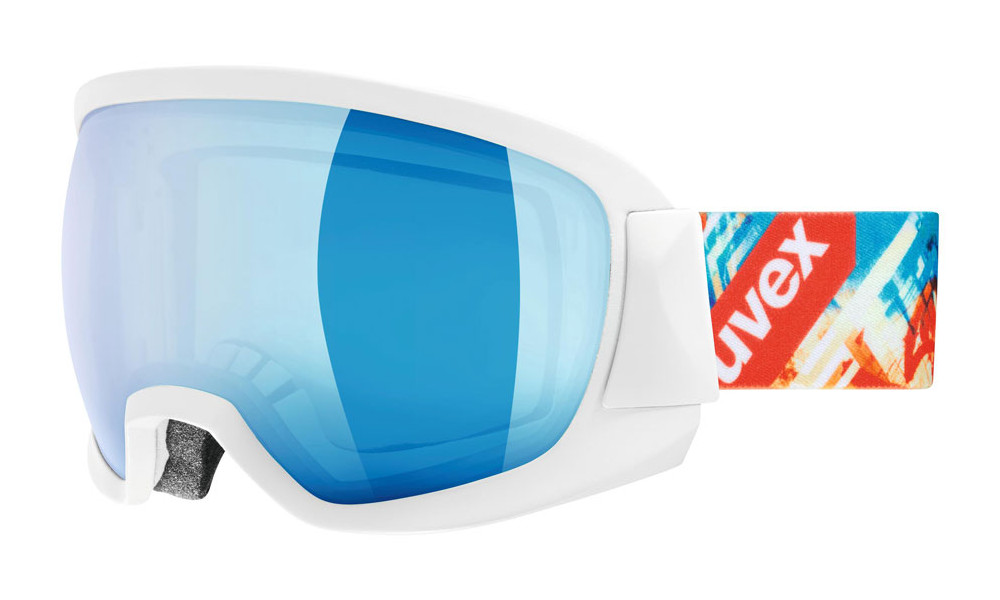 Laskettelulasit Uvex Contest FM white mat / blue 