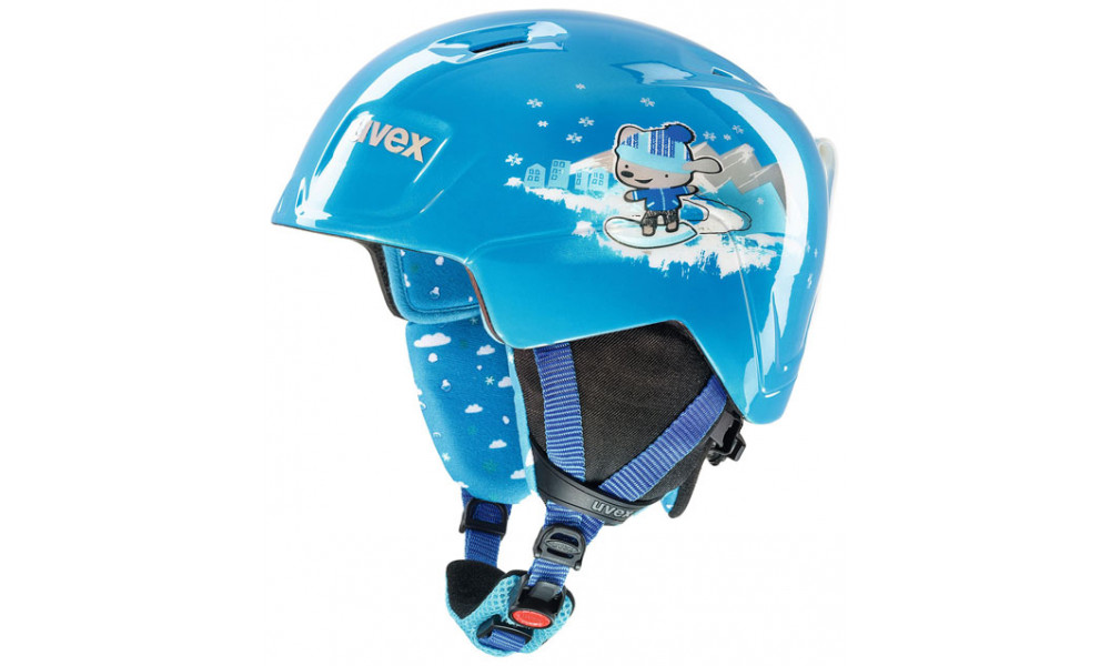 Hiihtokypärä Uvex Manic blue snow dog 